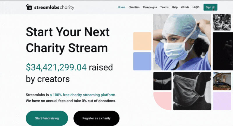 How To Start A Live Stream For Charity Streamlabs
